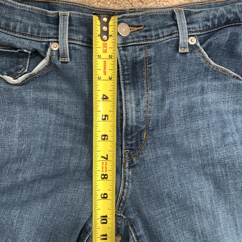 Levi’s Women's Classic Straight Blue Jeans Size 12 - Picture 12 of 14